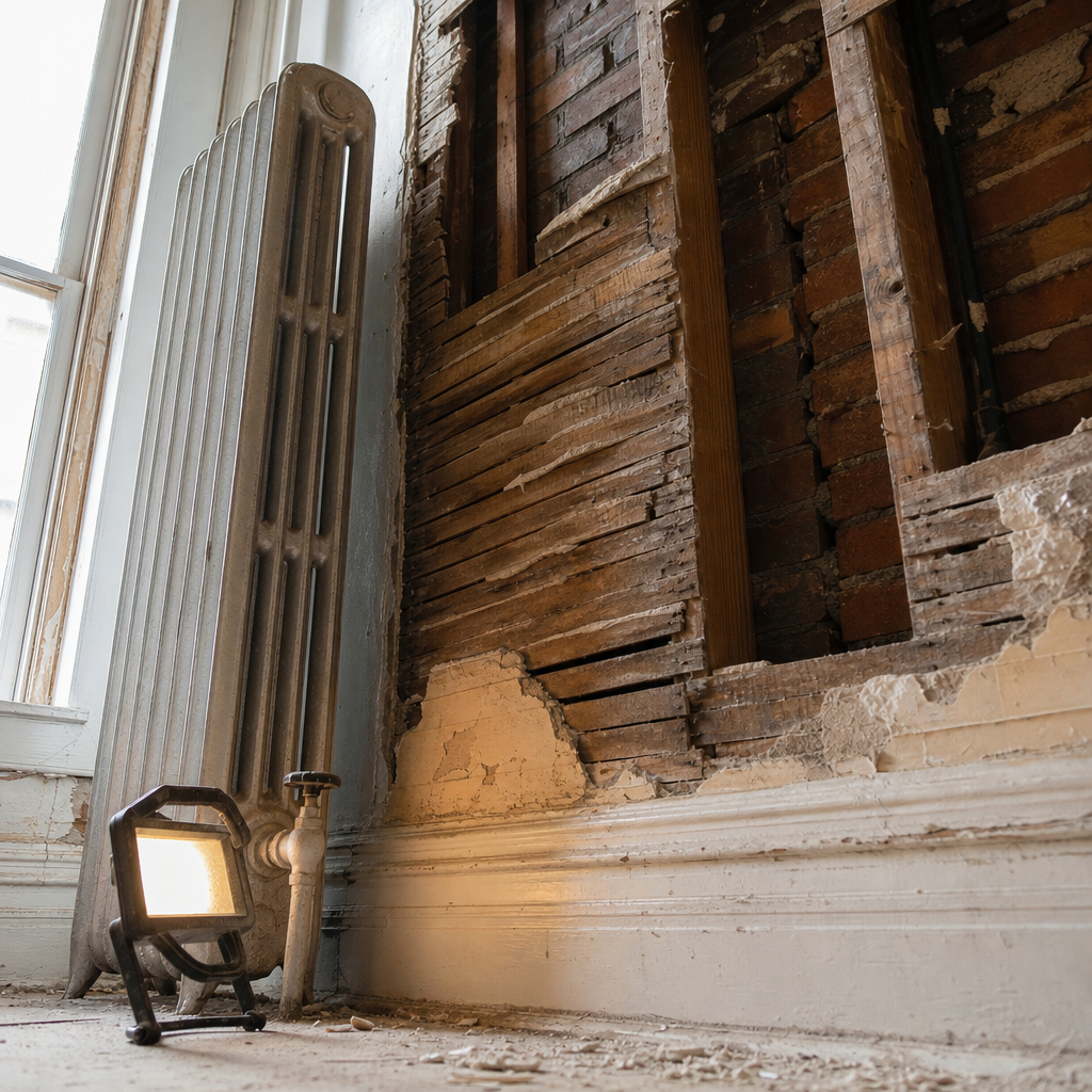 Illustration for drywall water damage repair cost