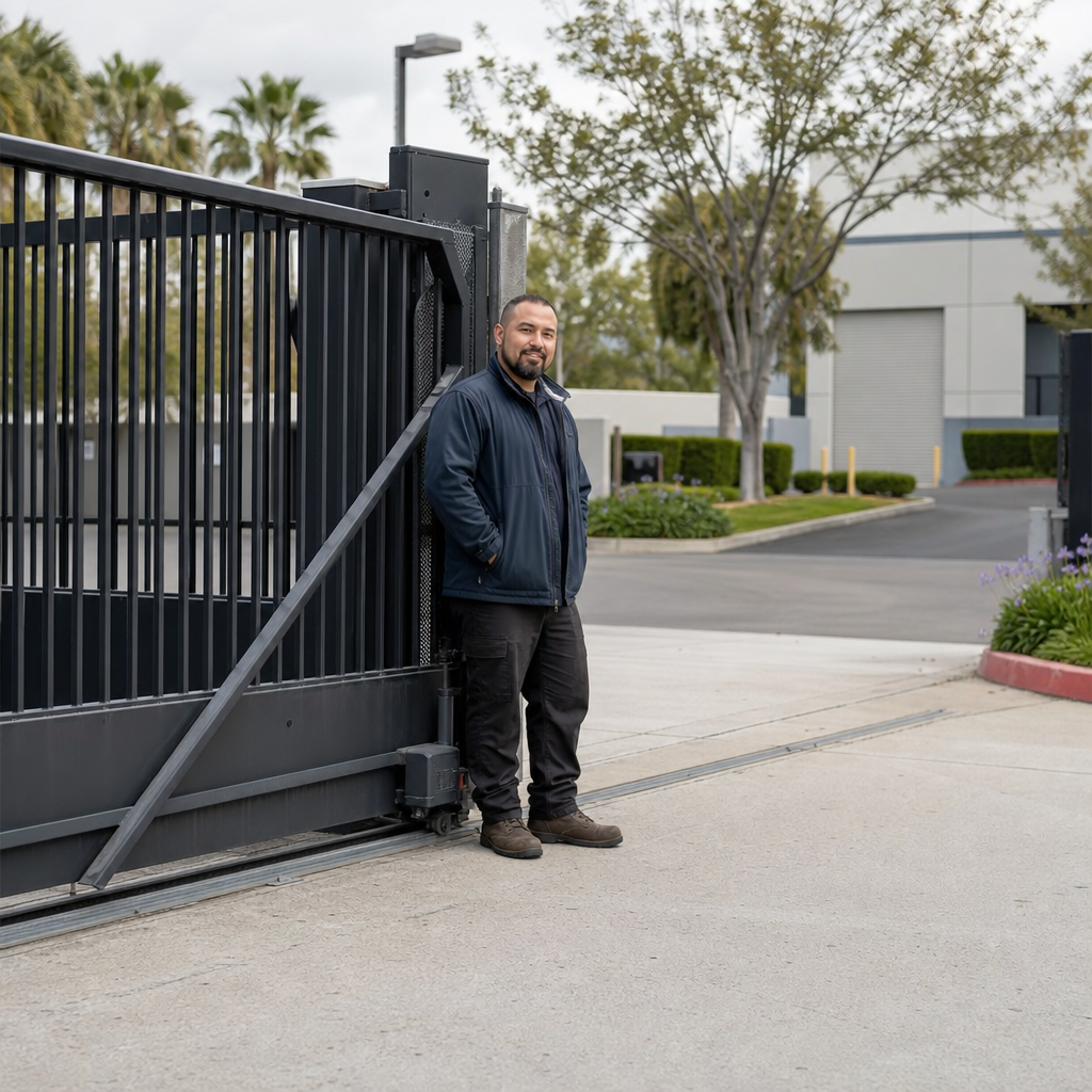 Illustration for local gate repair