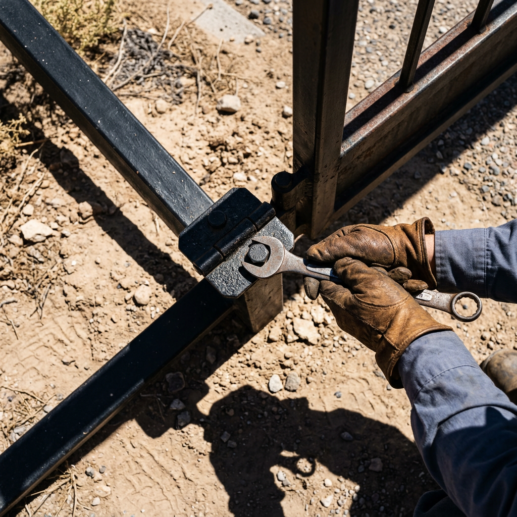 Illustration for gate repair in El Paso