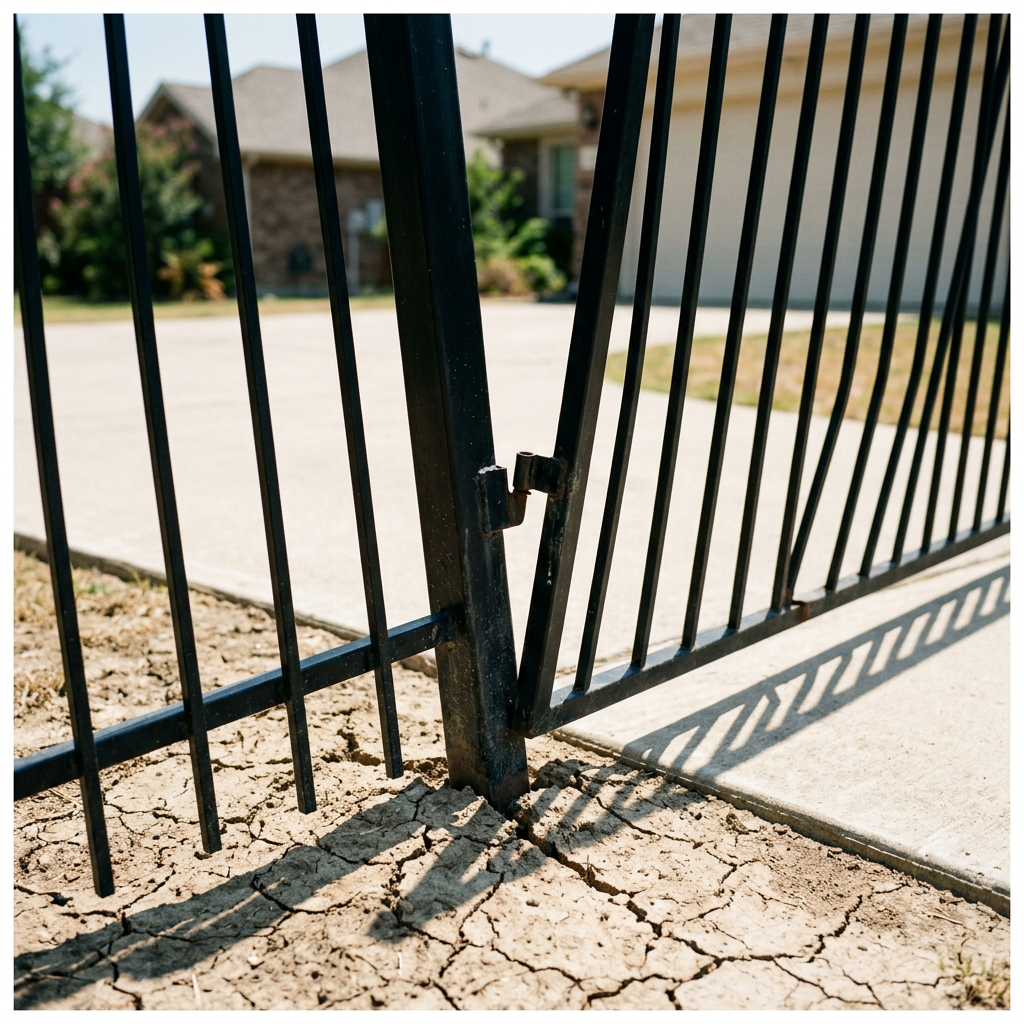 Illustration for gate repair in Dallas