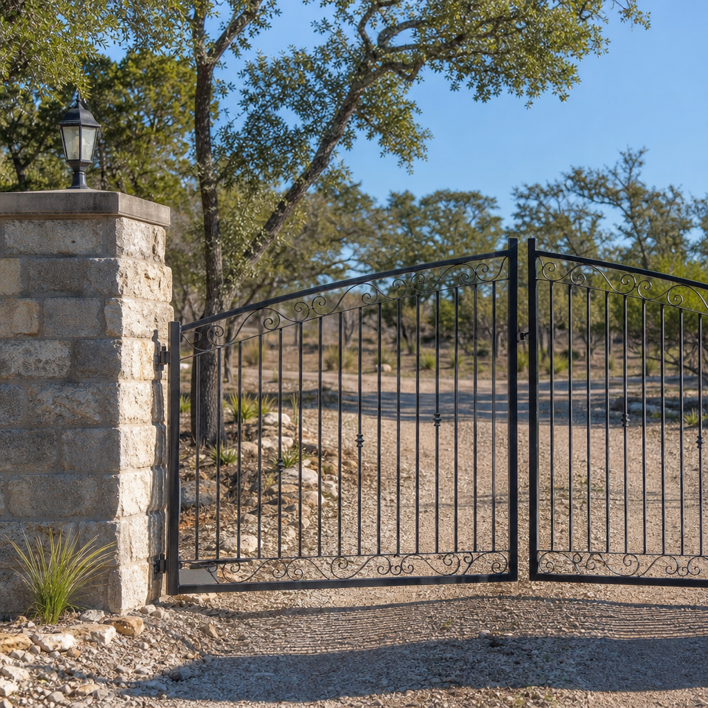 Illustration for gate repair in Timberwood Park