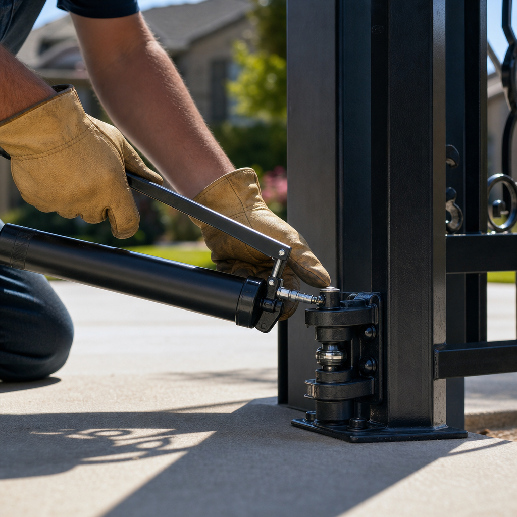 Illustration for gate repair in Frisco