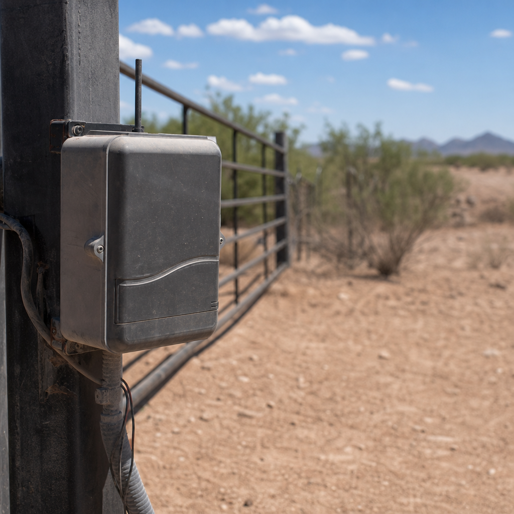 Illustration for gate repair in San Elizario