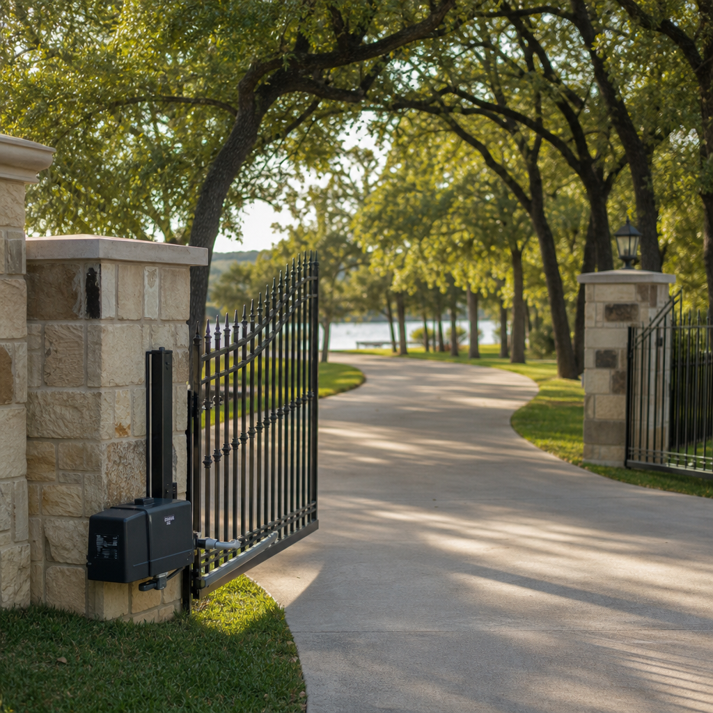 Illustration for gate repair in Grapevine