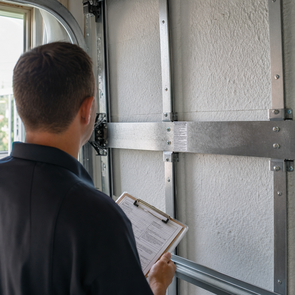 Illustration for average cost of garage door replacement