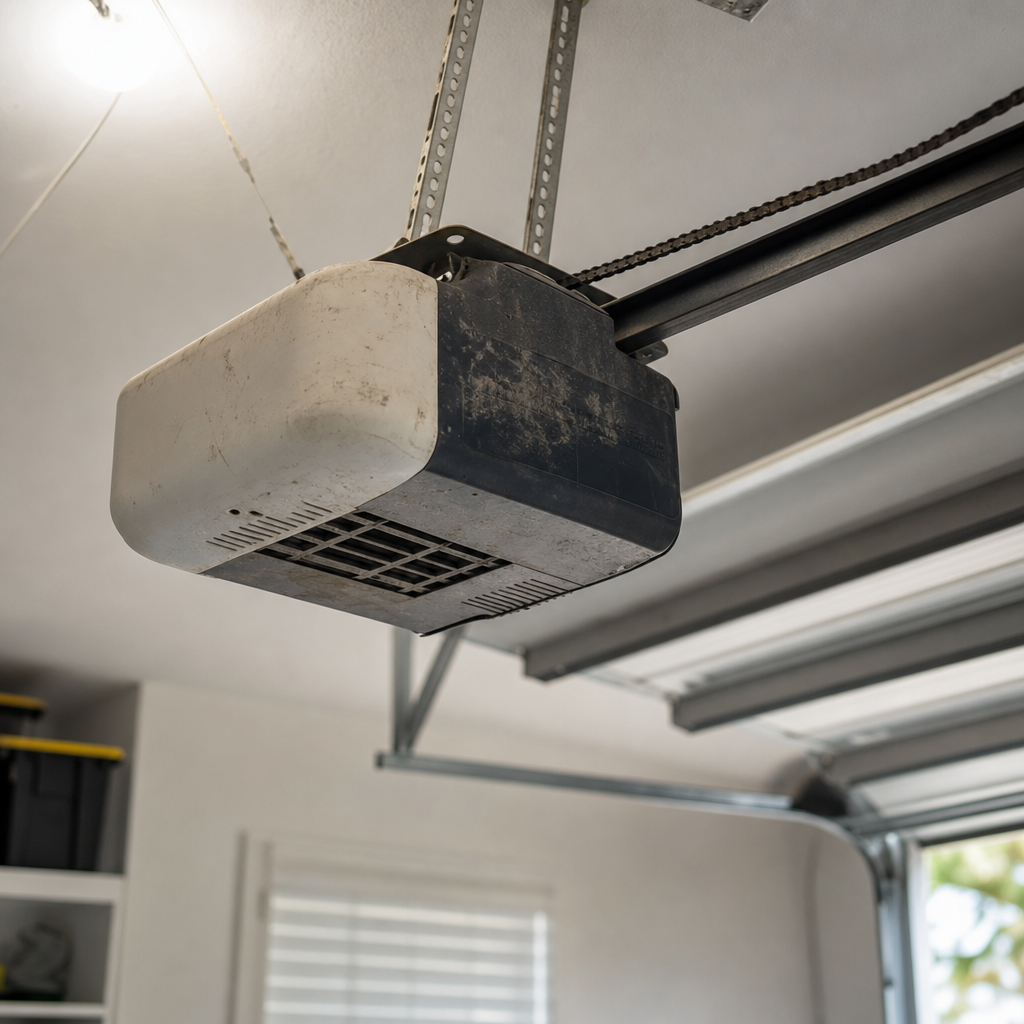 Illustration for garage door opener replacement