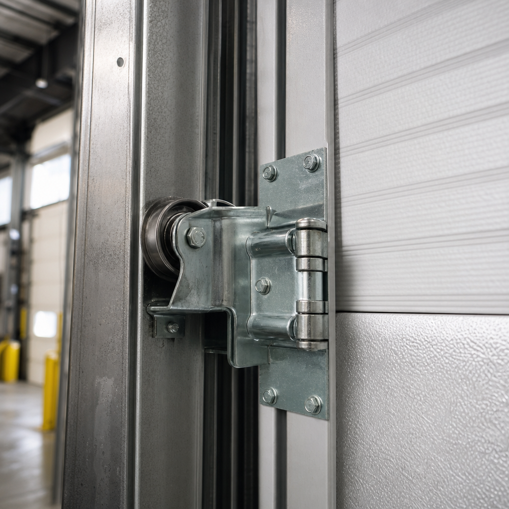 Illustration for commercial garage doors
