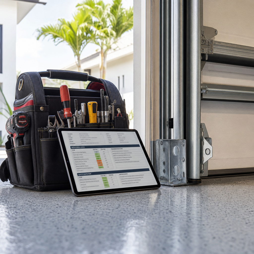 Illustration for same day garage door repair in Charlotte Harbor