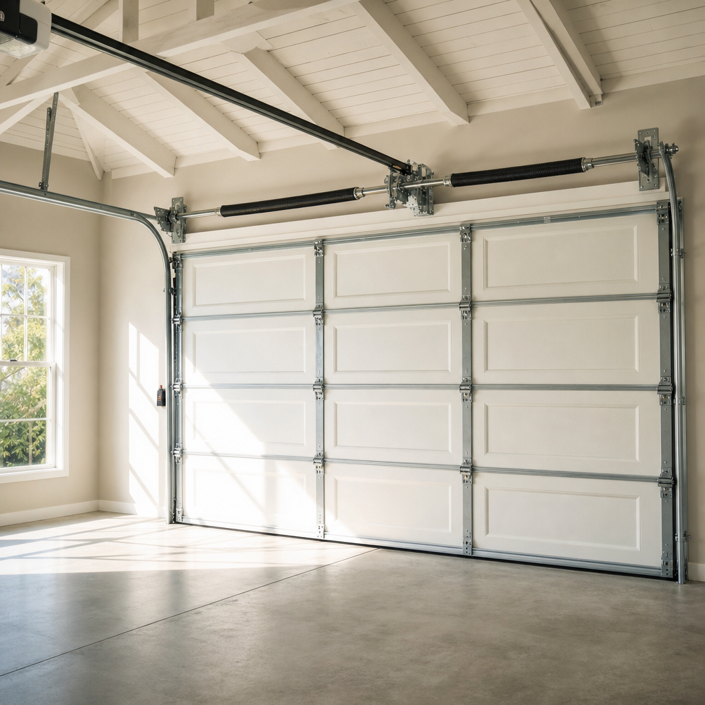 Illustration for garage door spring replacement near me