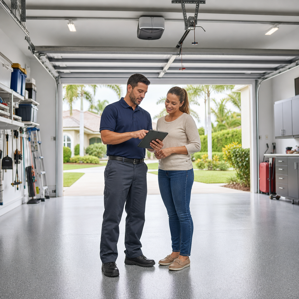 Illustration for garage door liftmaster repair