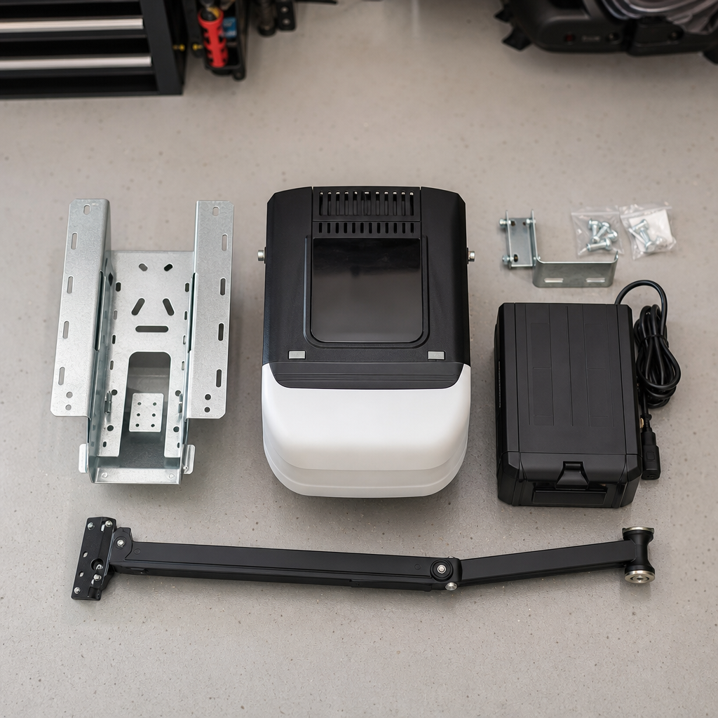 Illustration for garage door opener installation in Punta Gorda