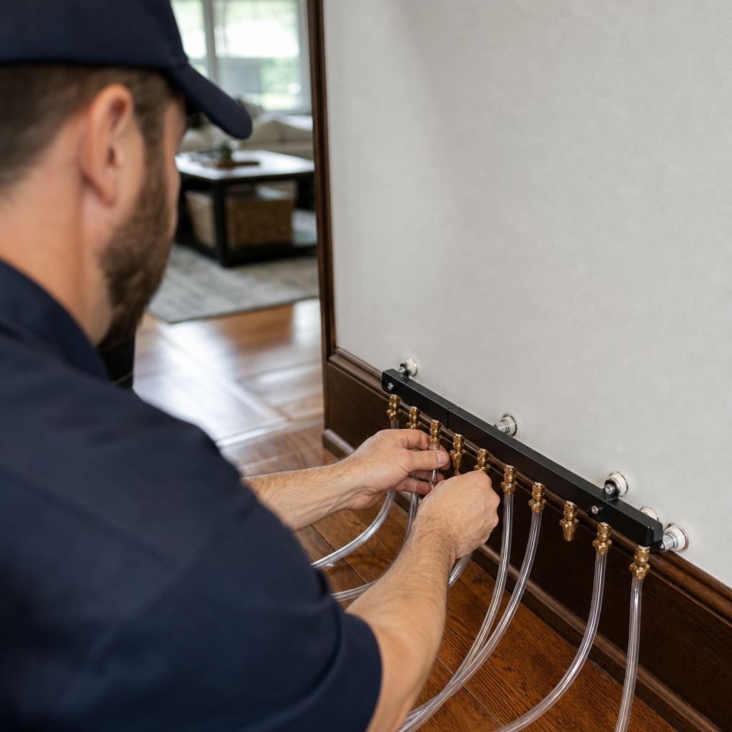 Illustration for emergency water damage restoration in Teaneck
