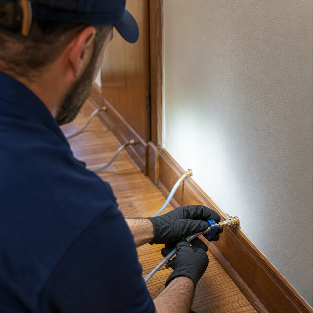 Illustration for emergency water damage restoration in Englewood