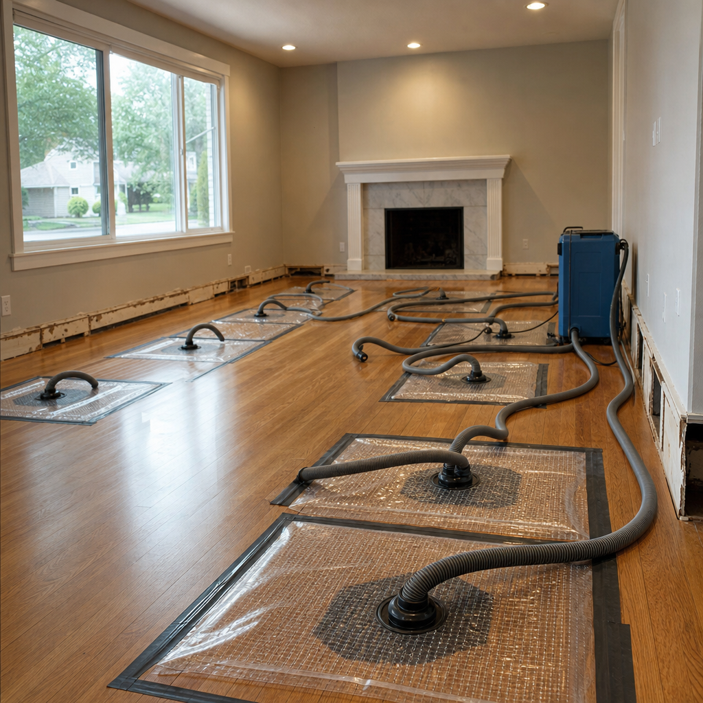 Illustration for emergency water damage restoration in Lodi