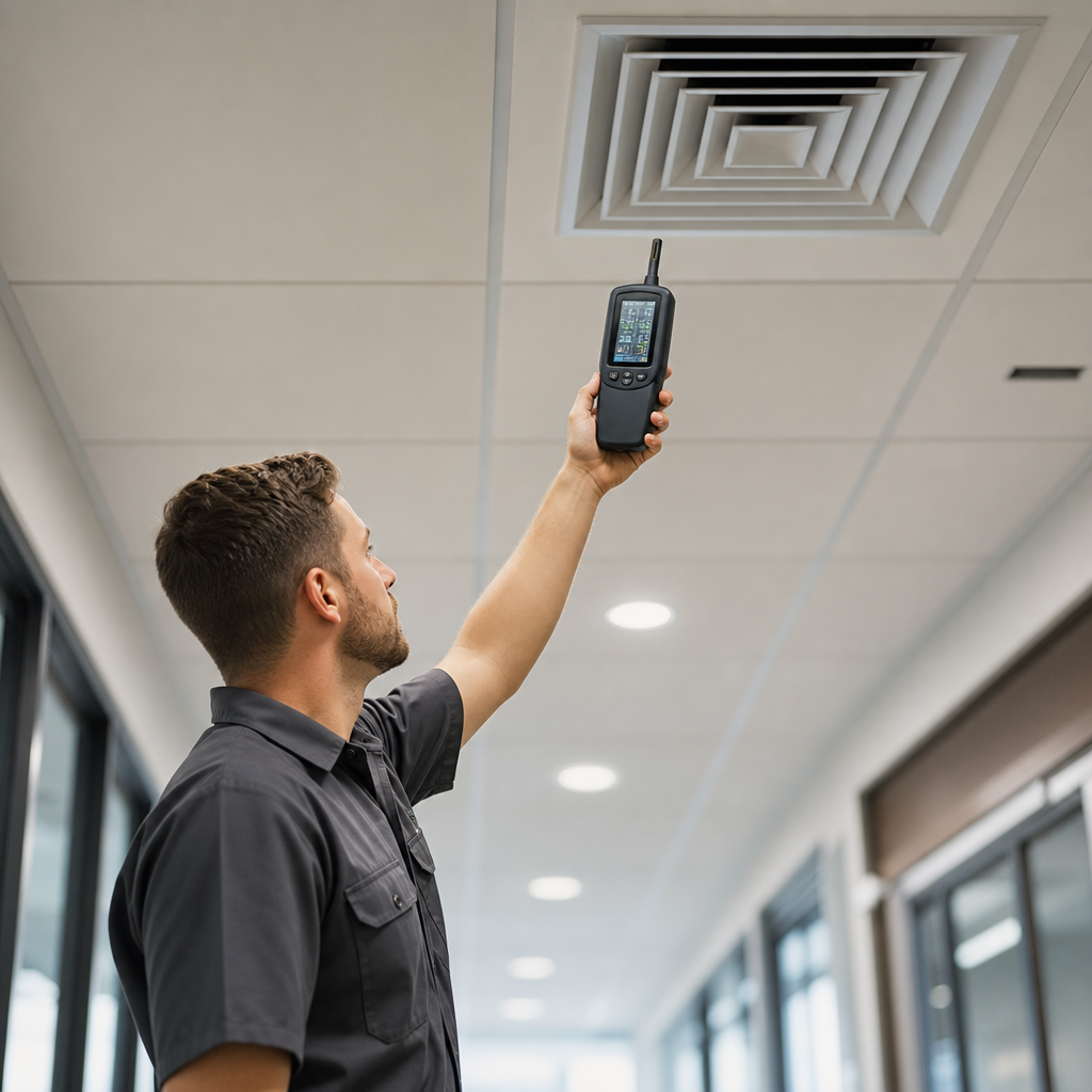 Illustration for commercial indoor air quality services