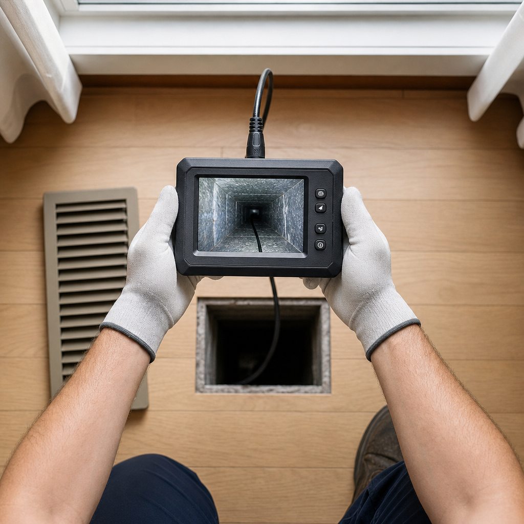 Illustration for same day air duct cleaning bridgeport
