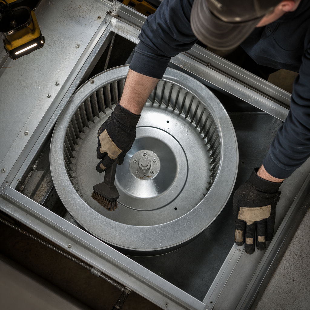 Illustration for same-day commercial duct cleaning bridgeport