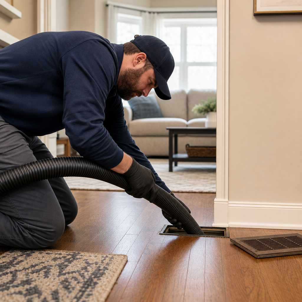 Illustration for hvac cleaning cost per square foot