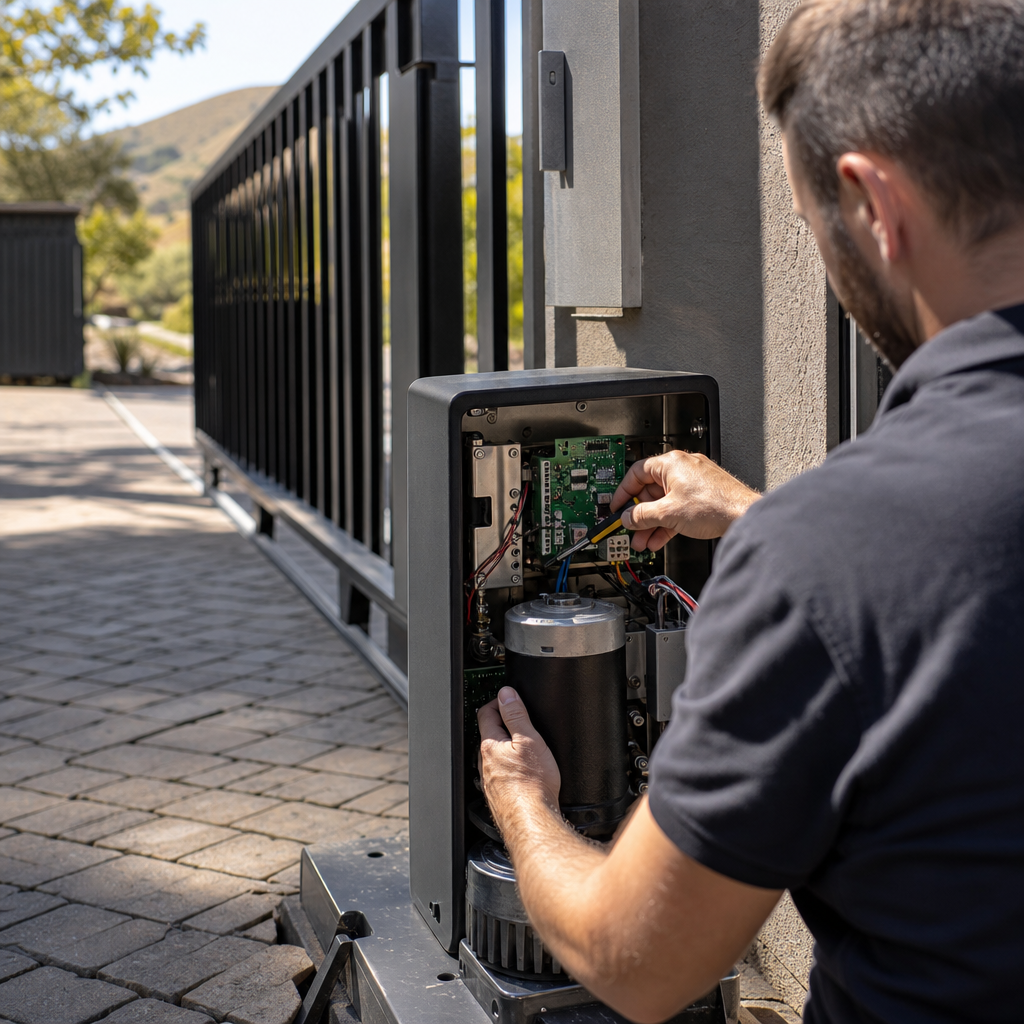 Illustration for affordable sliding gate repair agoura hills