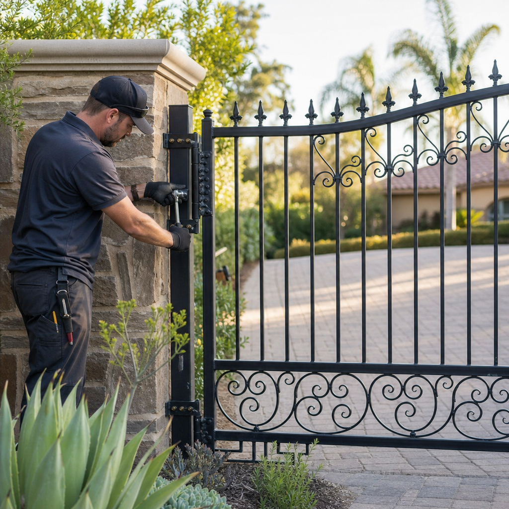 Illustration for reviews for ironworks gate co gate repair in agoura hills