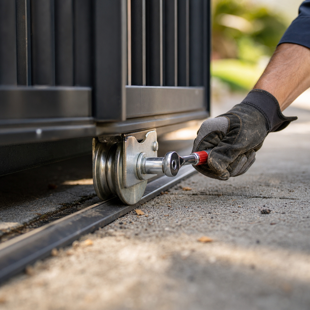 Illustration for gate repair cost and pricing in agoura hills
