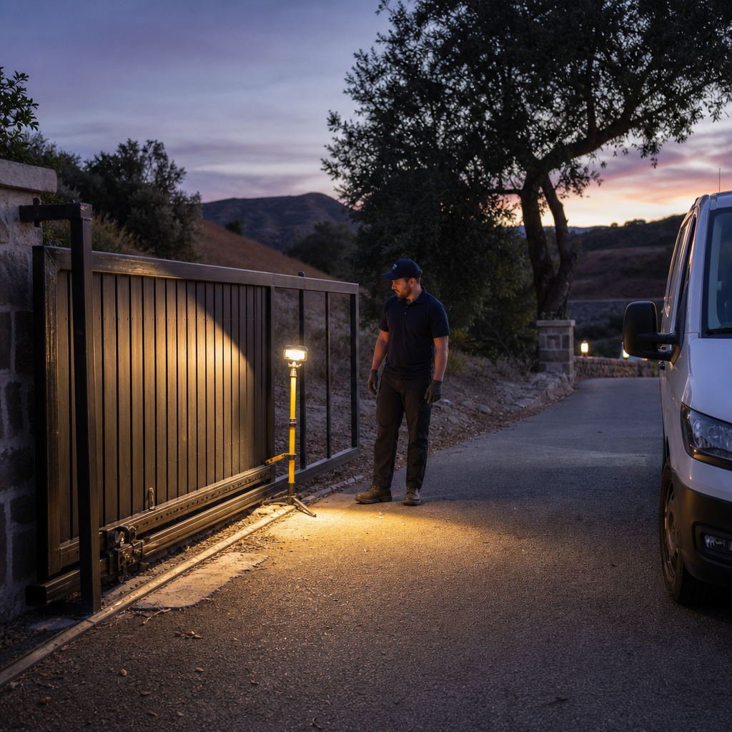 Illustration for cost of emergency 24/7 gate repair services in agoura hills