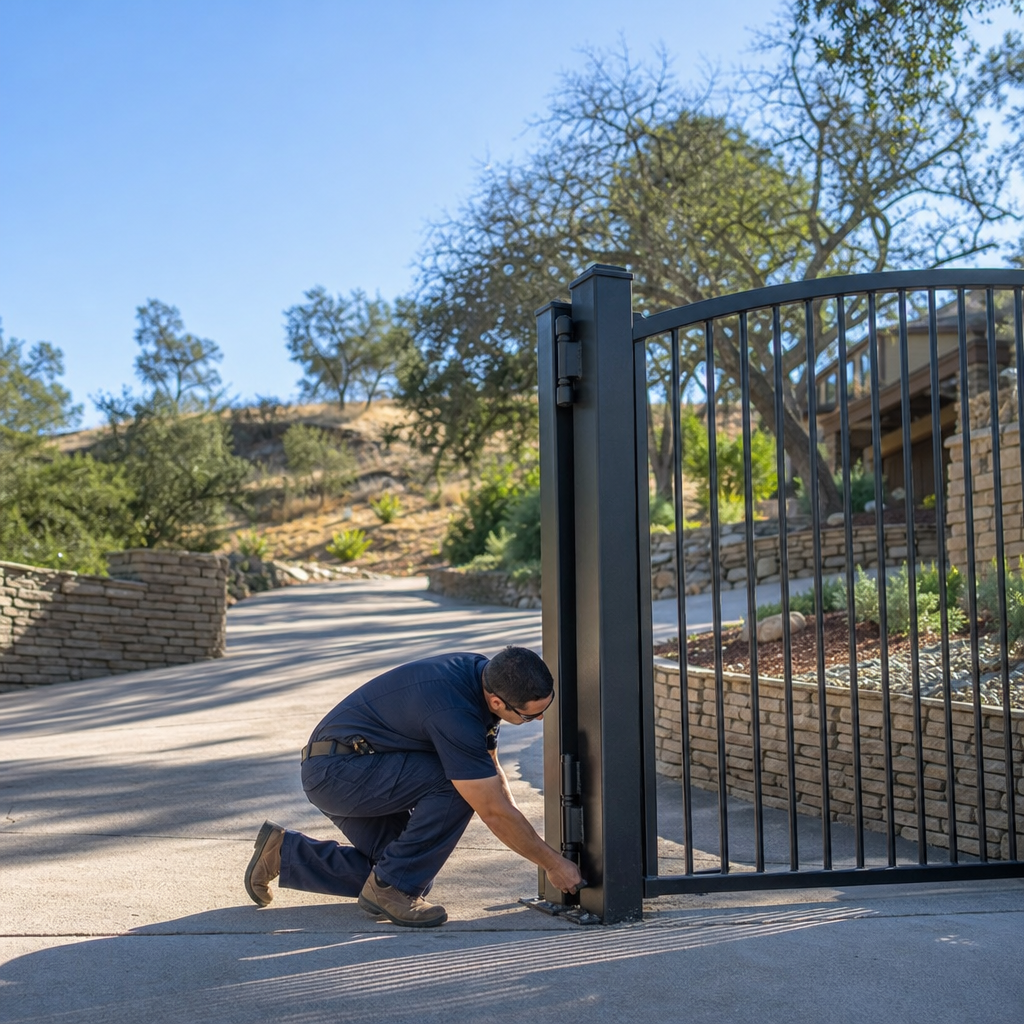 Illustration for how much does automatic gate repair cost in agoura hills