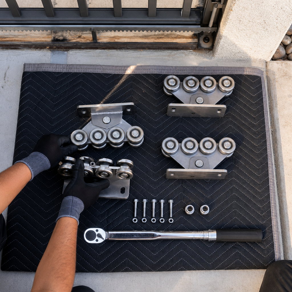 Illustration for automatic gate repair near me