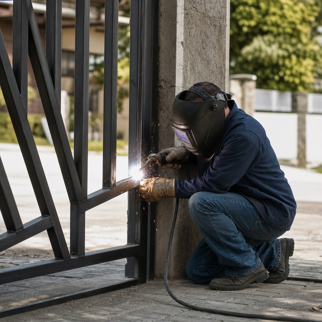 Illustration for gate welding services fresno