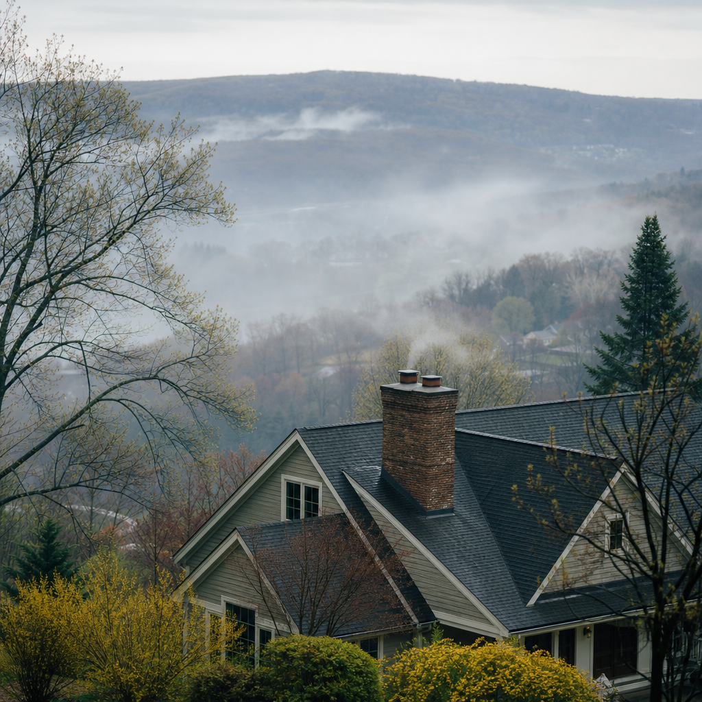 Illustration for chimney cleaning in Tolland