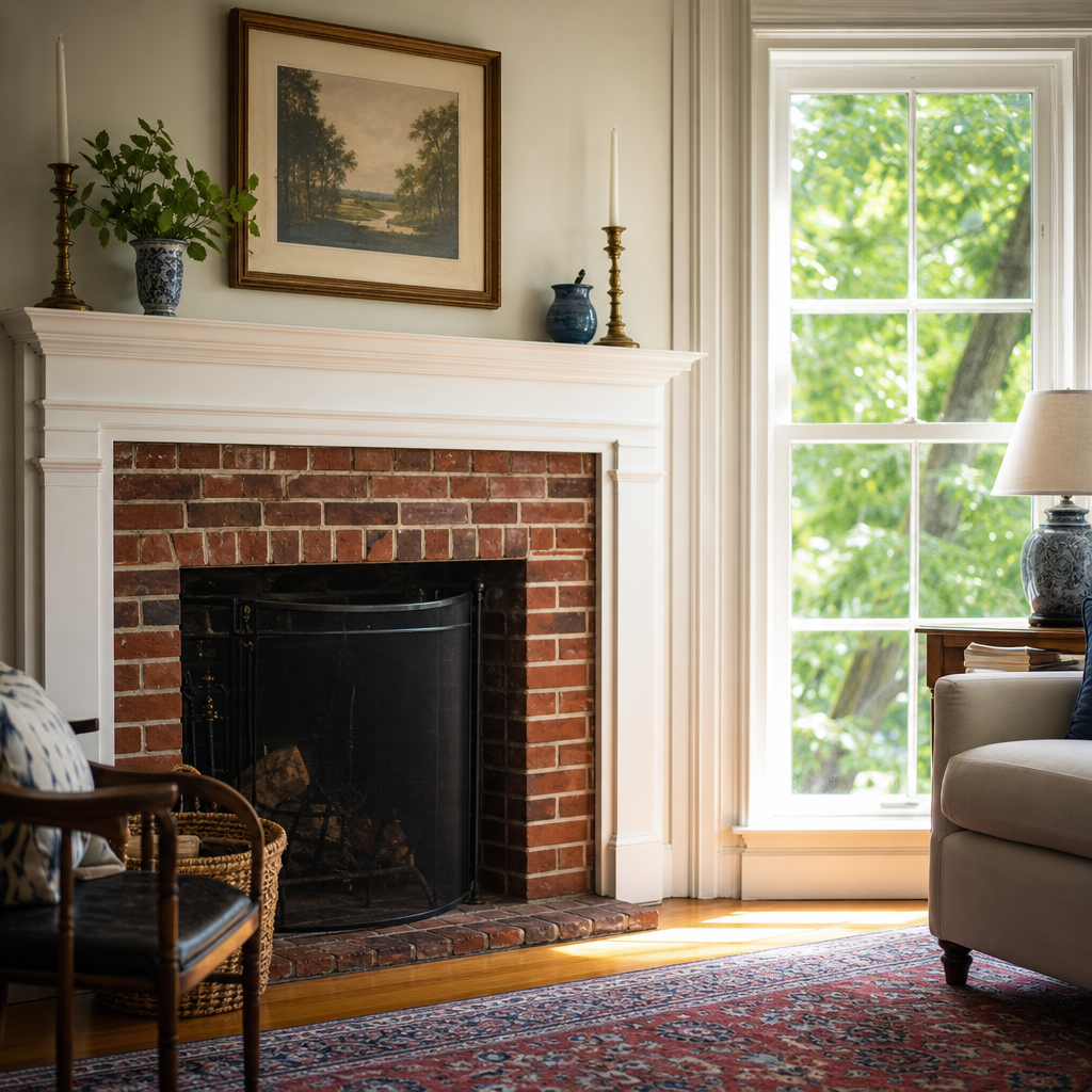 Illustration for chimney cleaning in Farmington