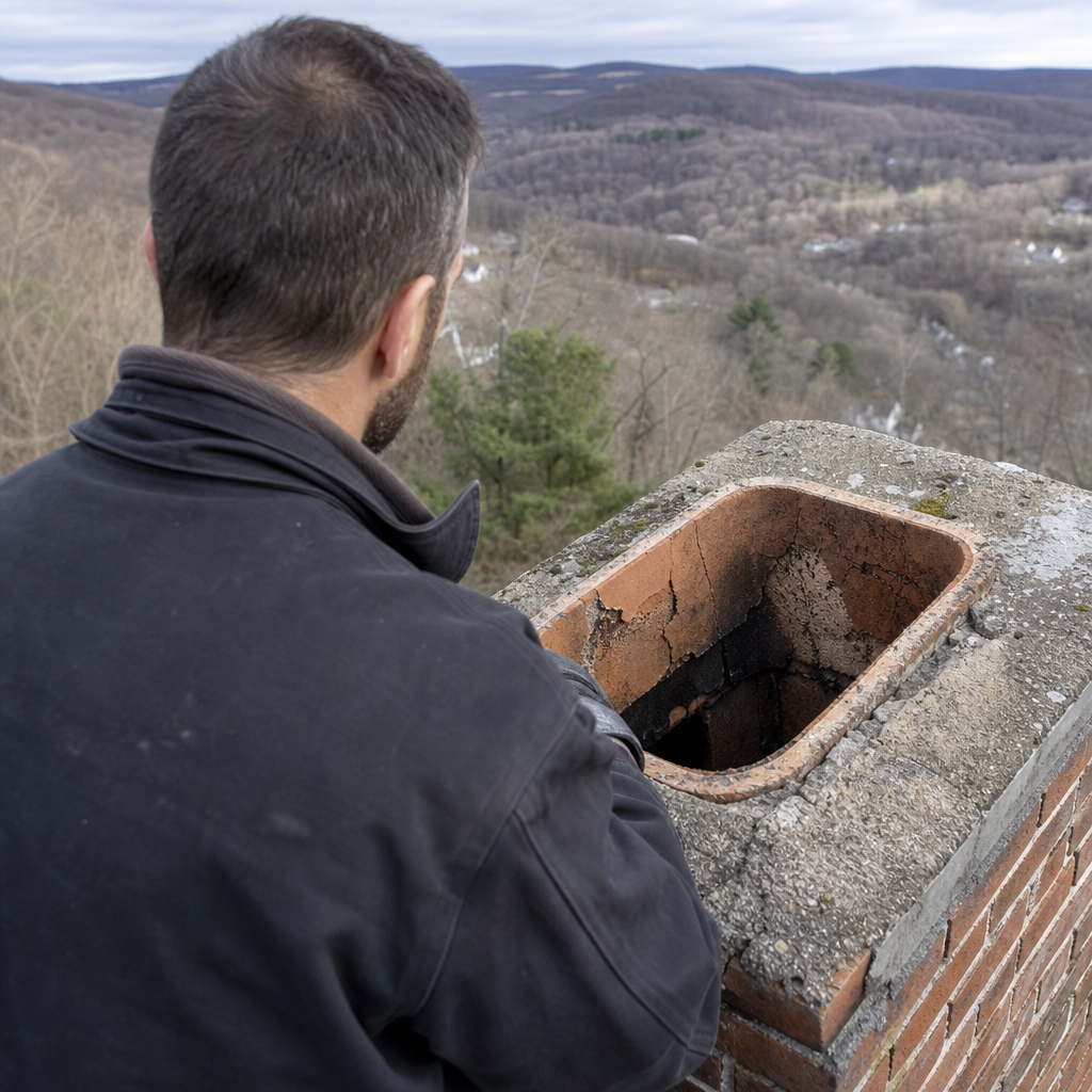 Illustration for chimney sweep in Terryville