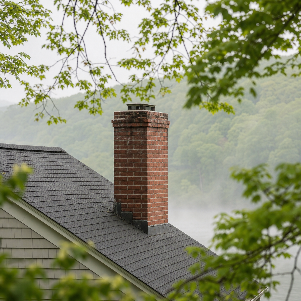 Illustration for chimney cleaning in East Haddam