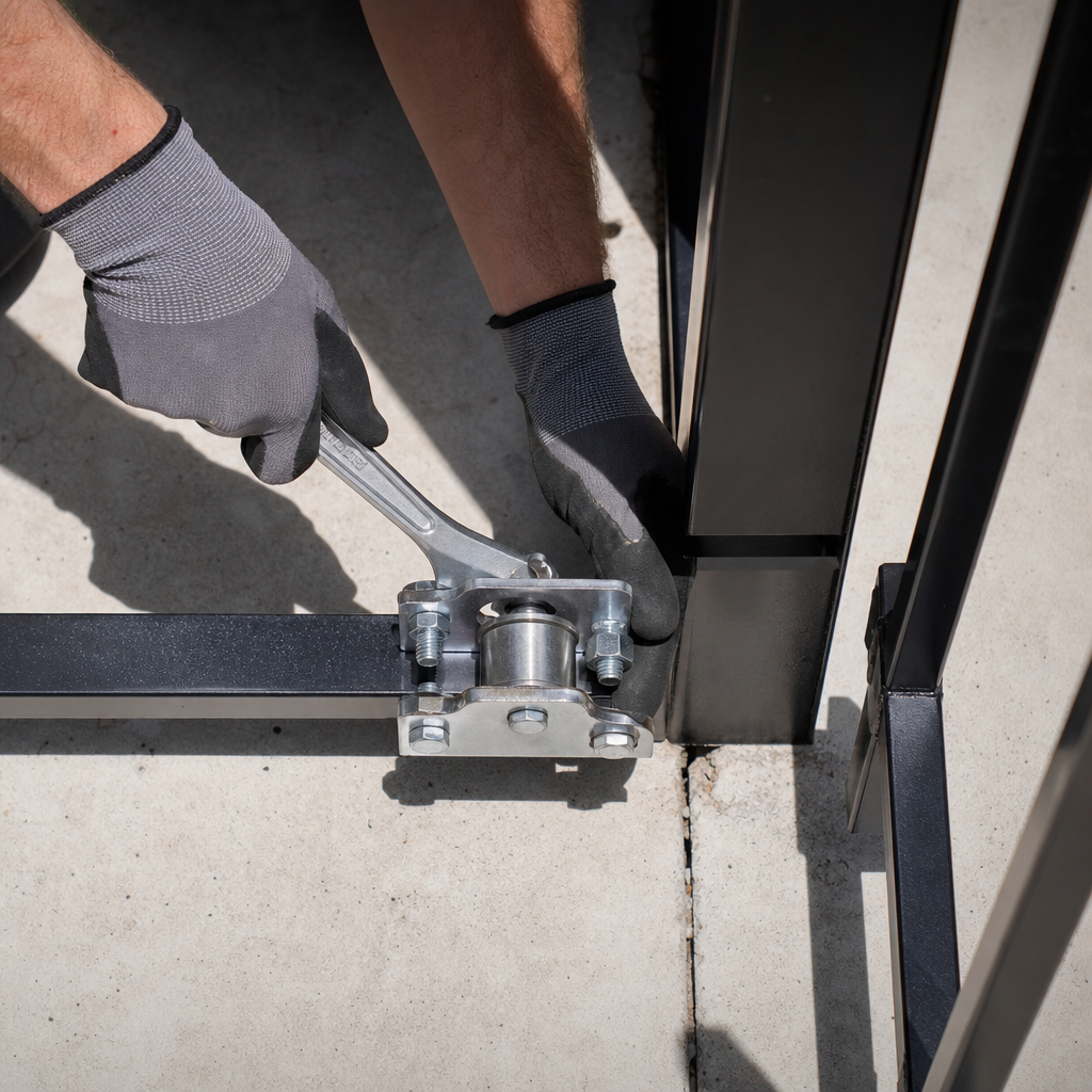 Illustration for gate repair in Menlo Park