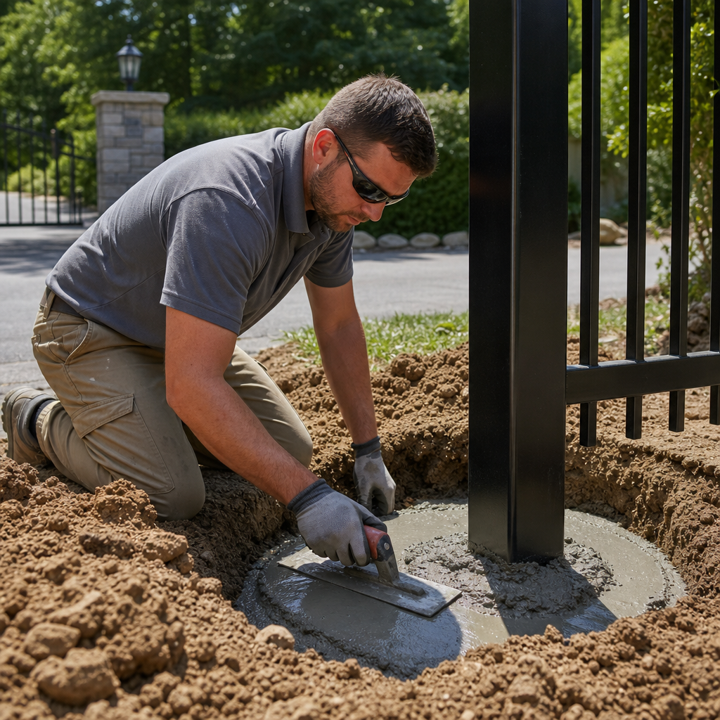 Illustration for gate repair in Hillsborough