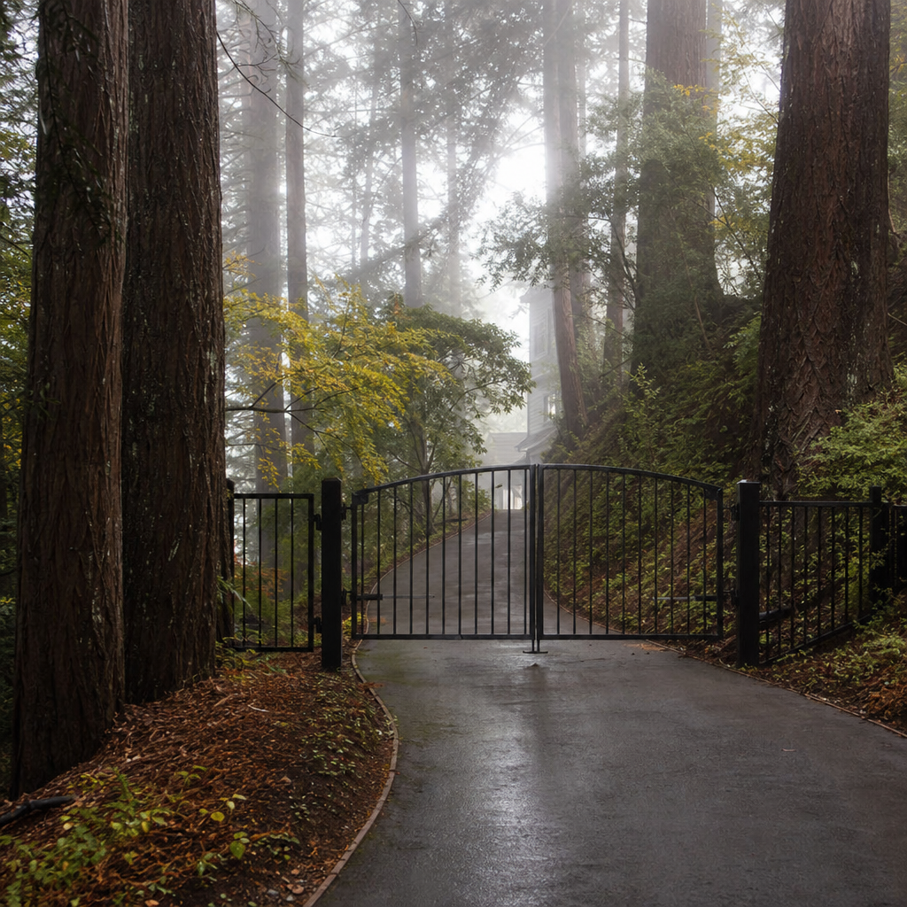 Illustration for gate repair in Tamalpais Homestead Valley