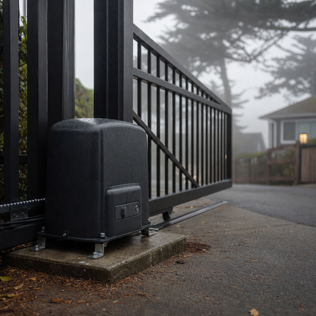Illustration for gate repair in Pacifica