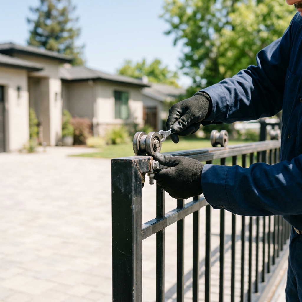 Illustration for gate repair in San Jose