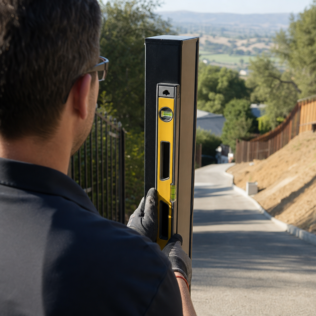 Illustration for gate repair in Martinez