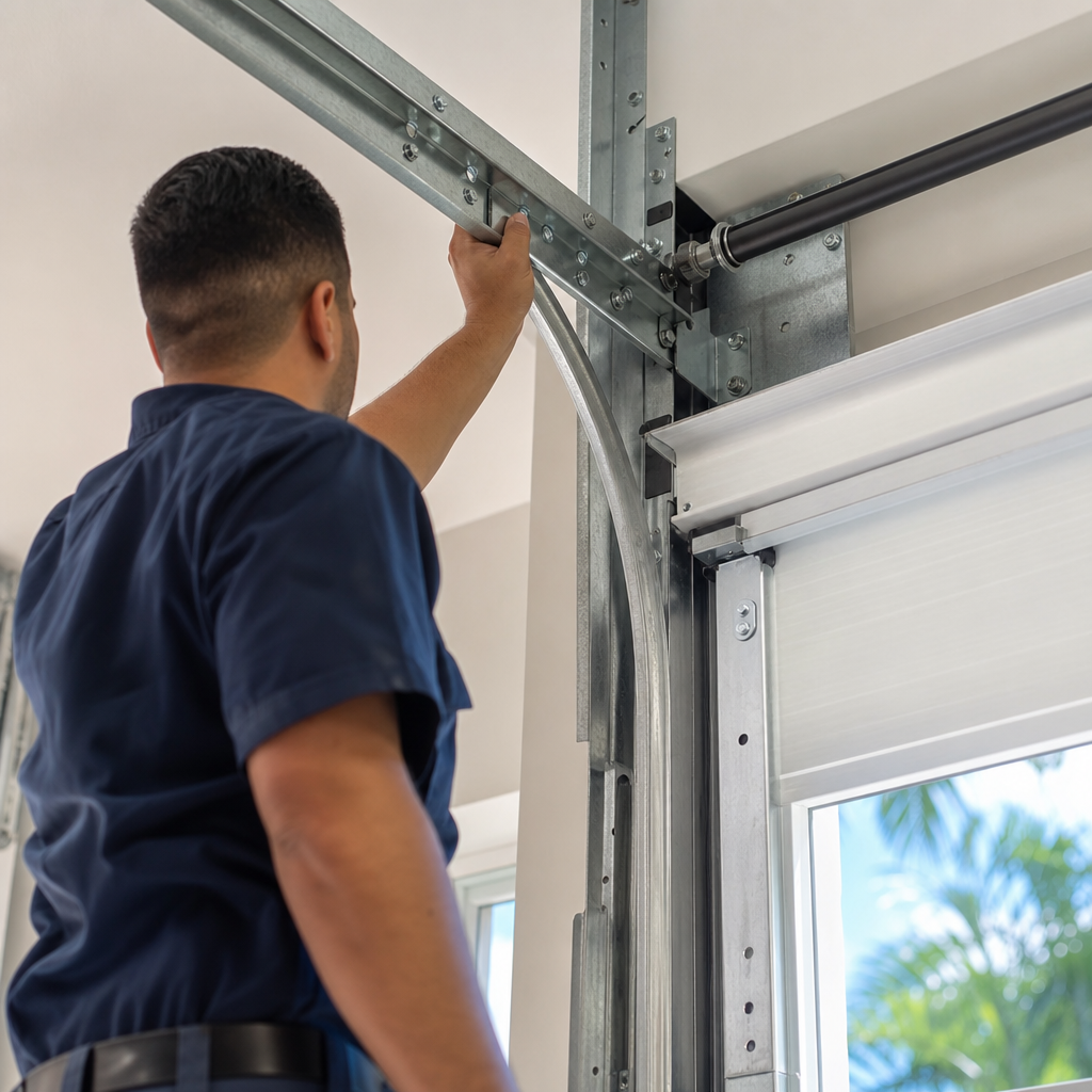 Illustration for garage door installation in Lauderhill