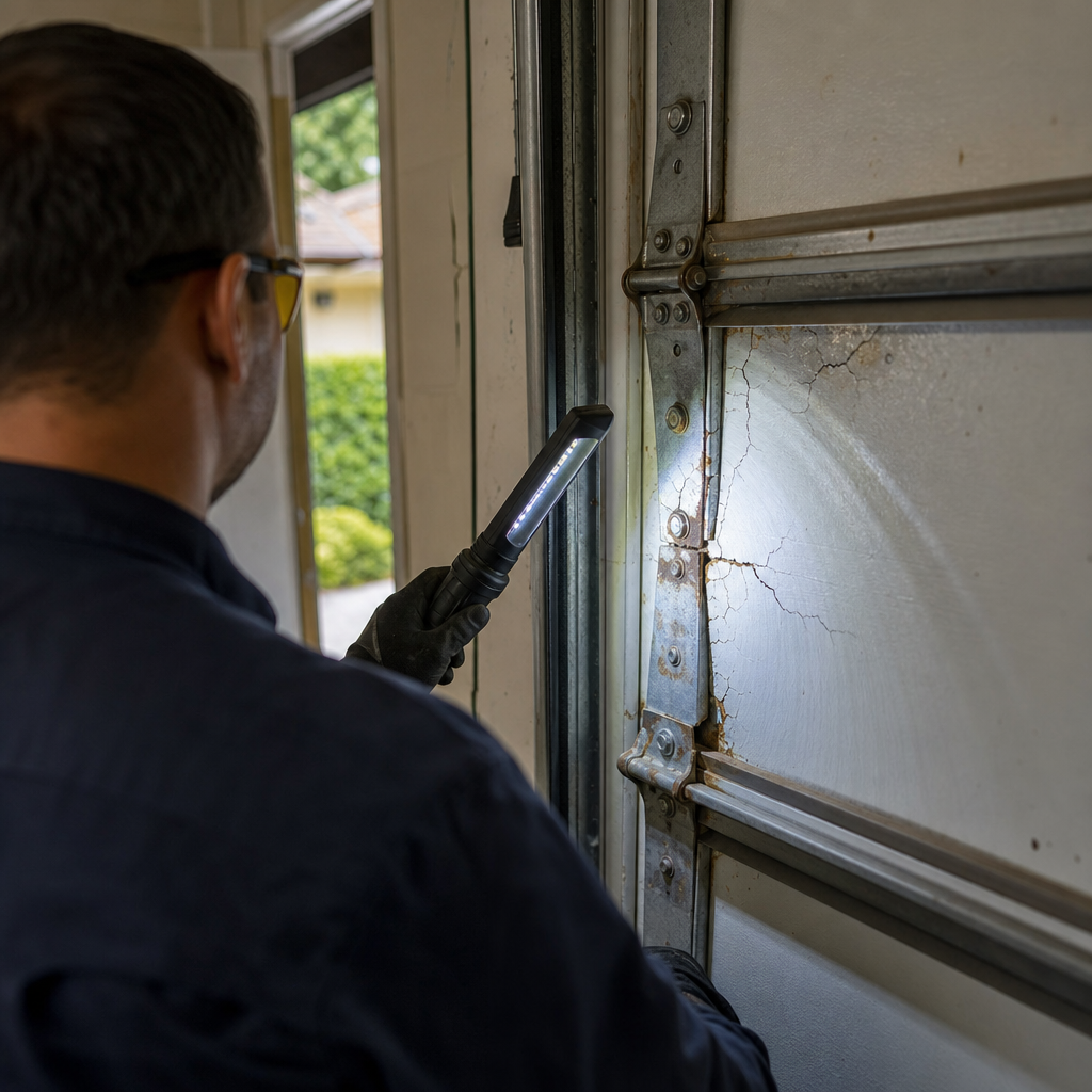 Illustration for garage door installation in Kings Point