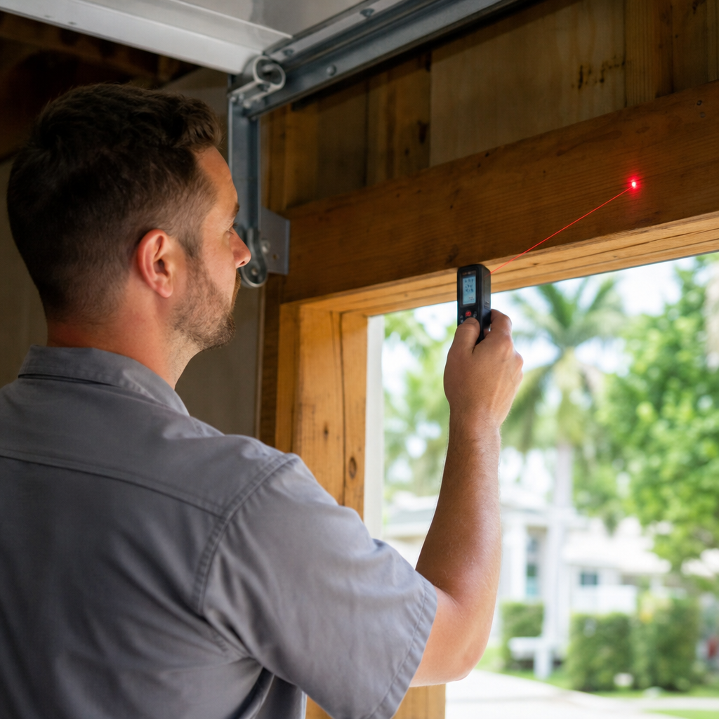 Illustration for garage door repair in Dania Beach