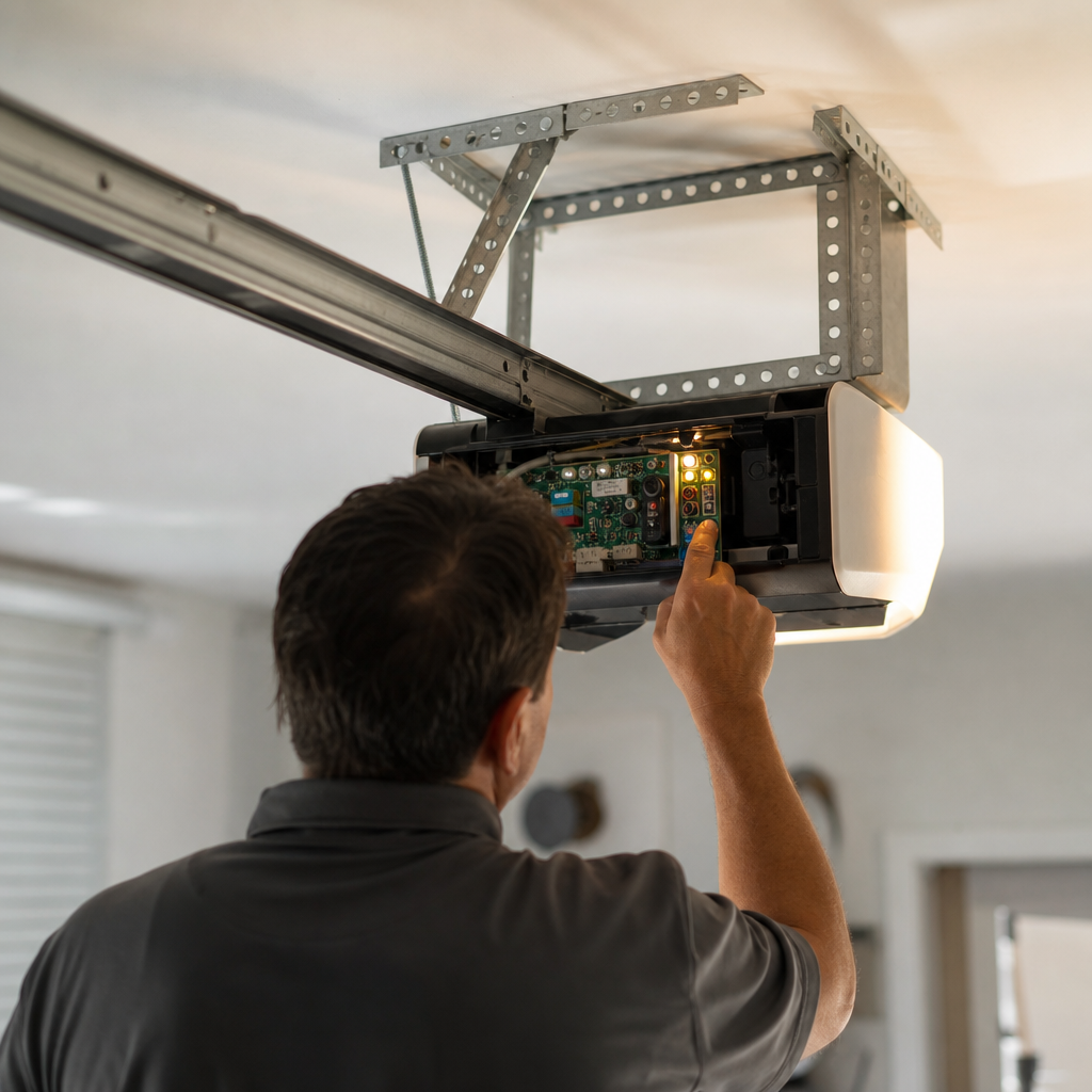 Illustration for garage door repair in Hialeah Gardens