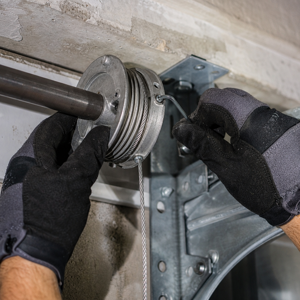 Illustration for emergency garage door repair in Carol City