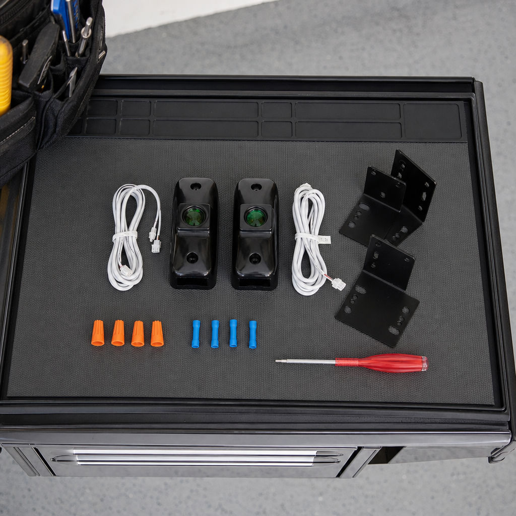 Illustration for garage door sensor repair in Aventura