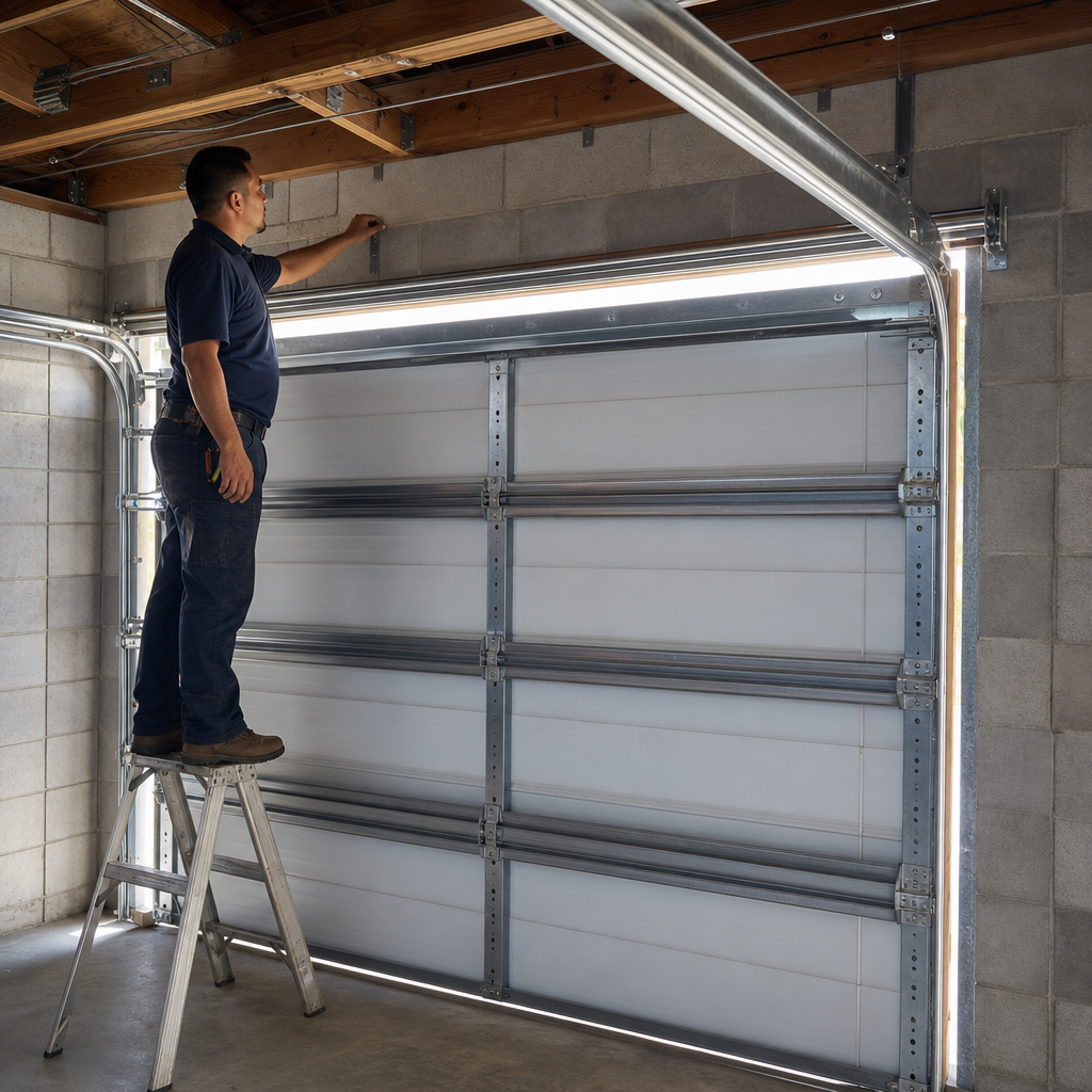 Illustration for garage door installation in Lake Lucerne