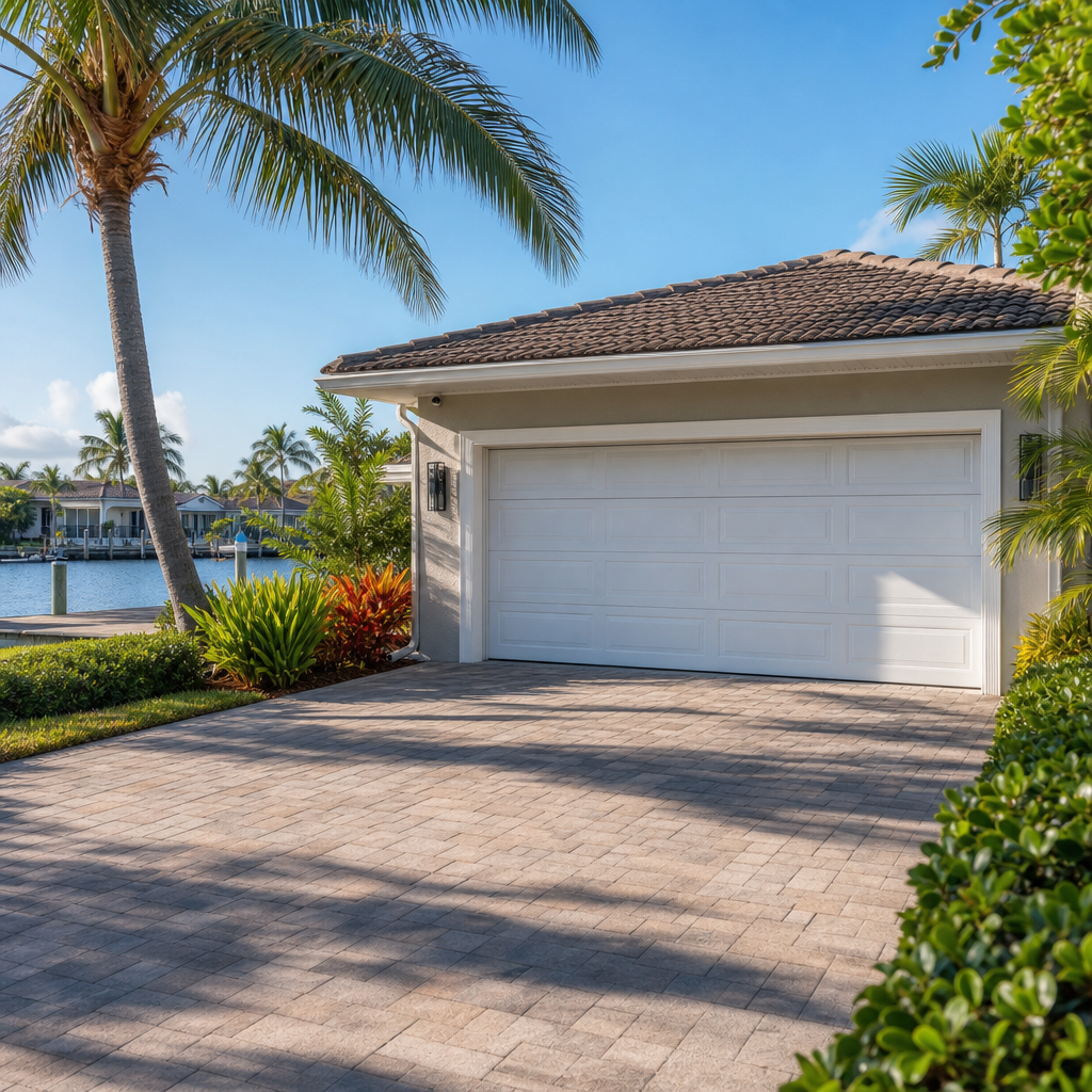 Illustration for garage door installation in Lighthouse Point