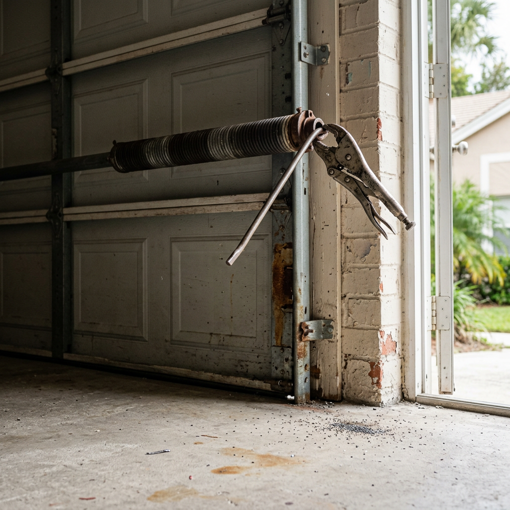 Illustration for garage door repair in Boca Del Mar
