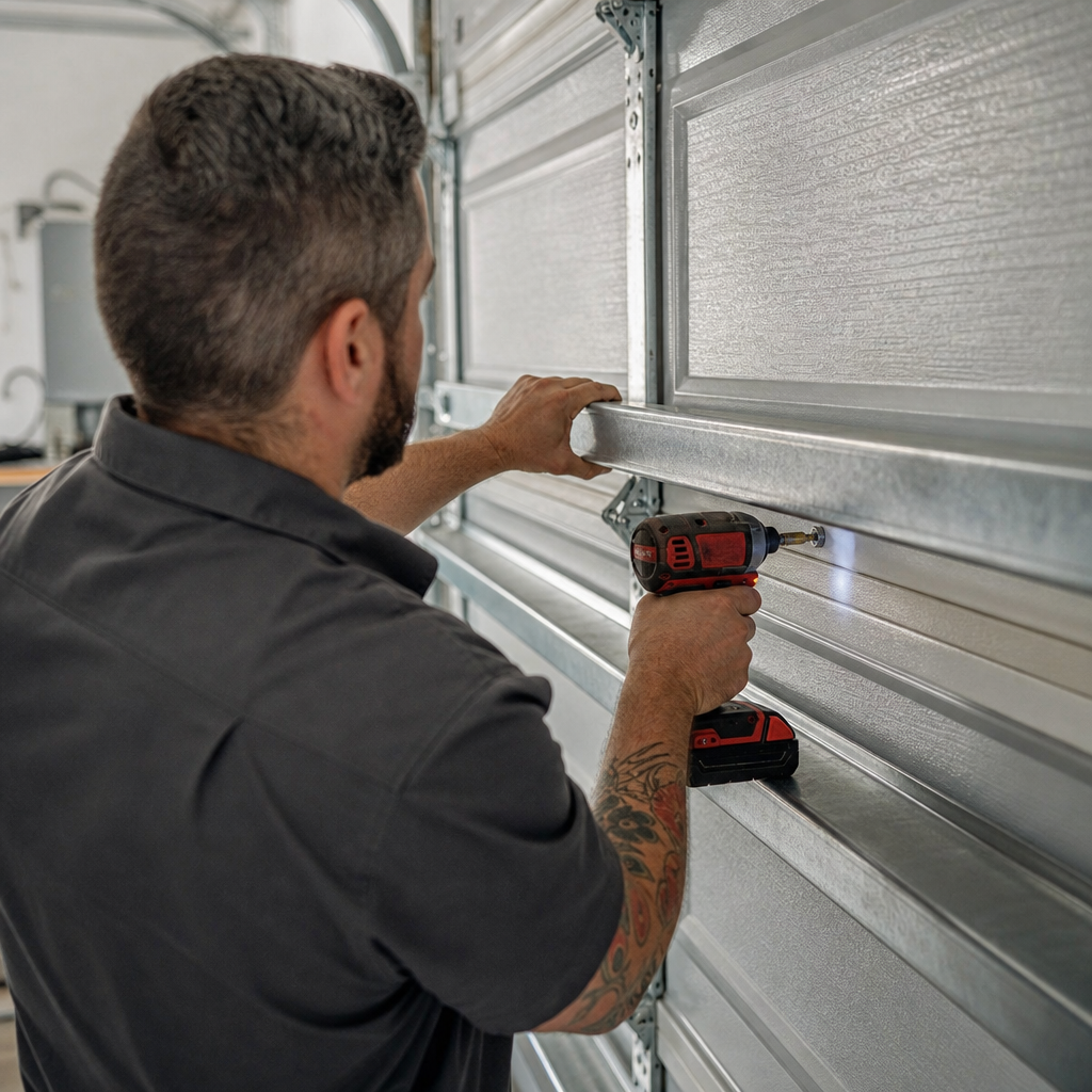 Illustration for garage door repair in Hialeah