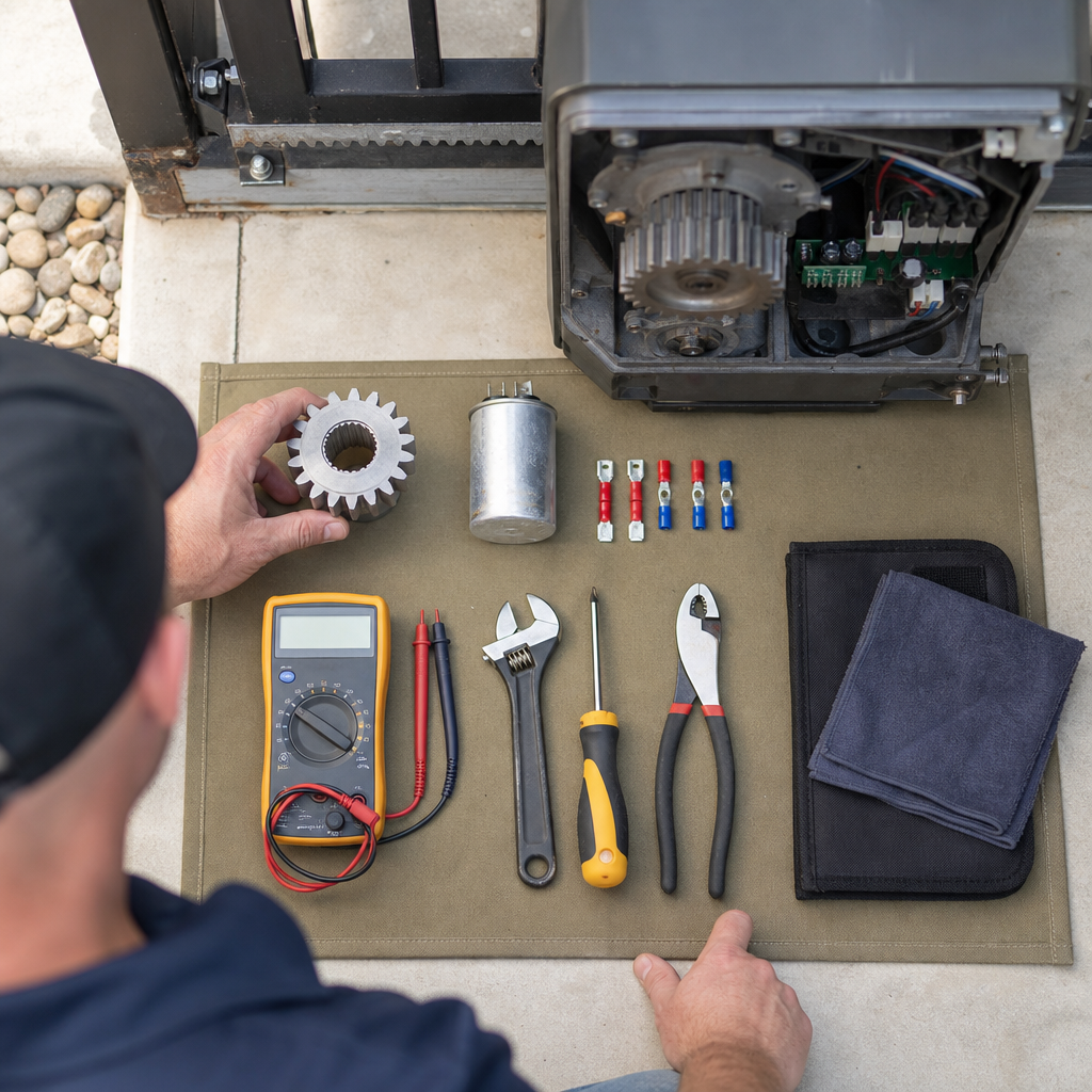 Illustration for gate motor opener repair in Casselberry